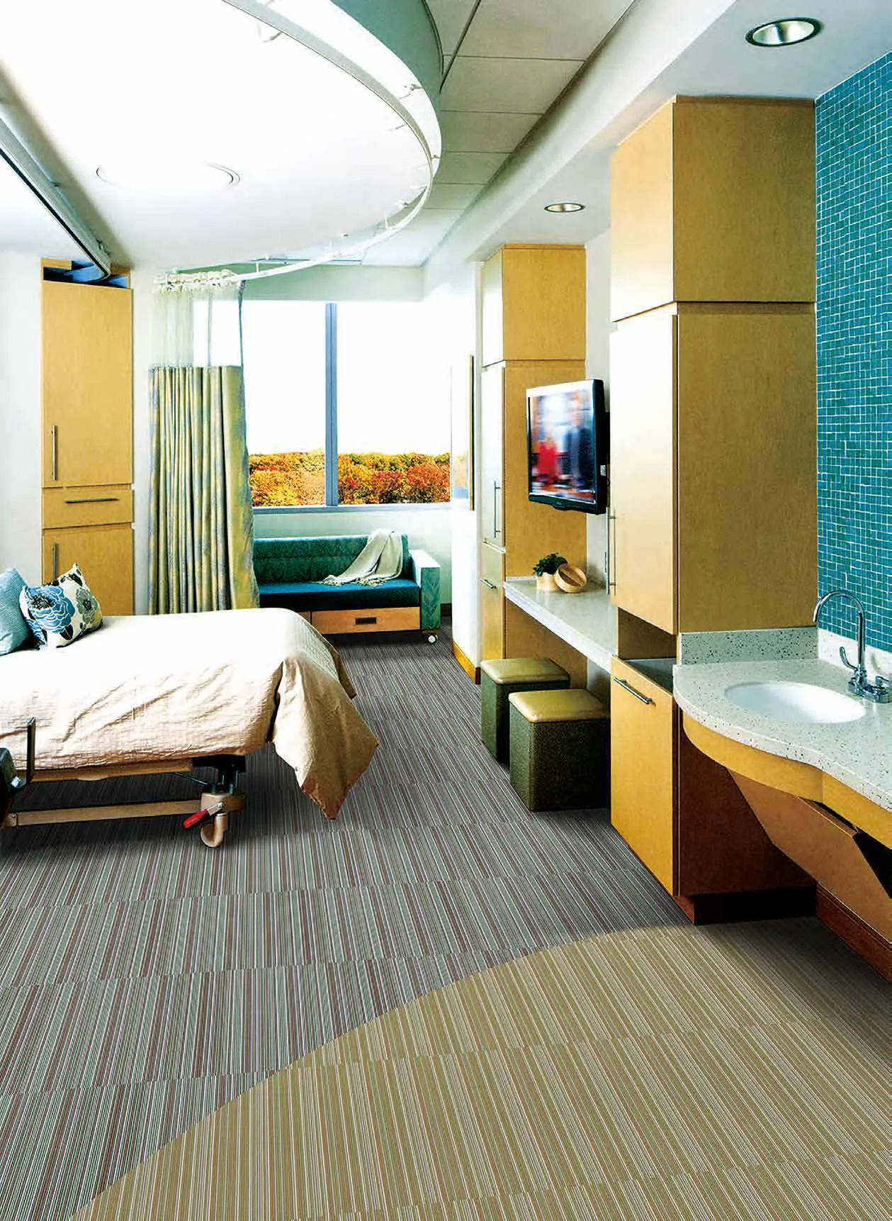 Flocked flooring for Hotels & Hospitality