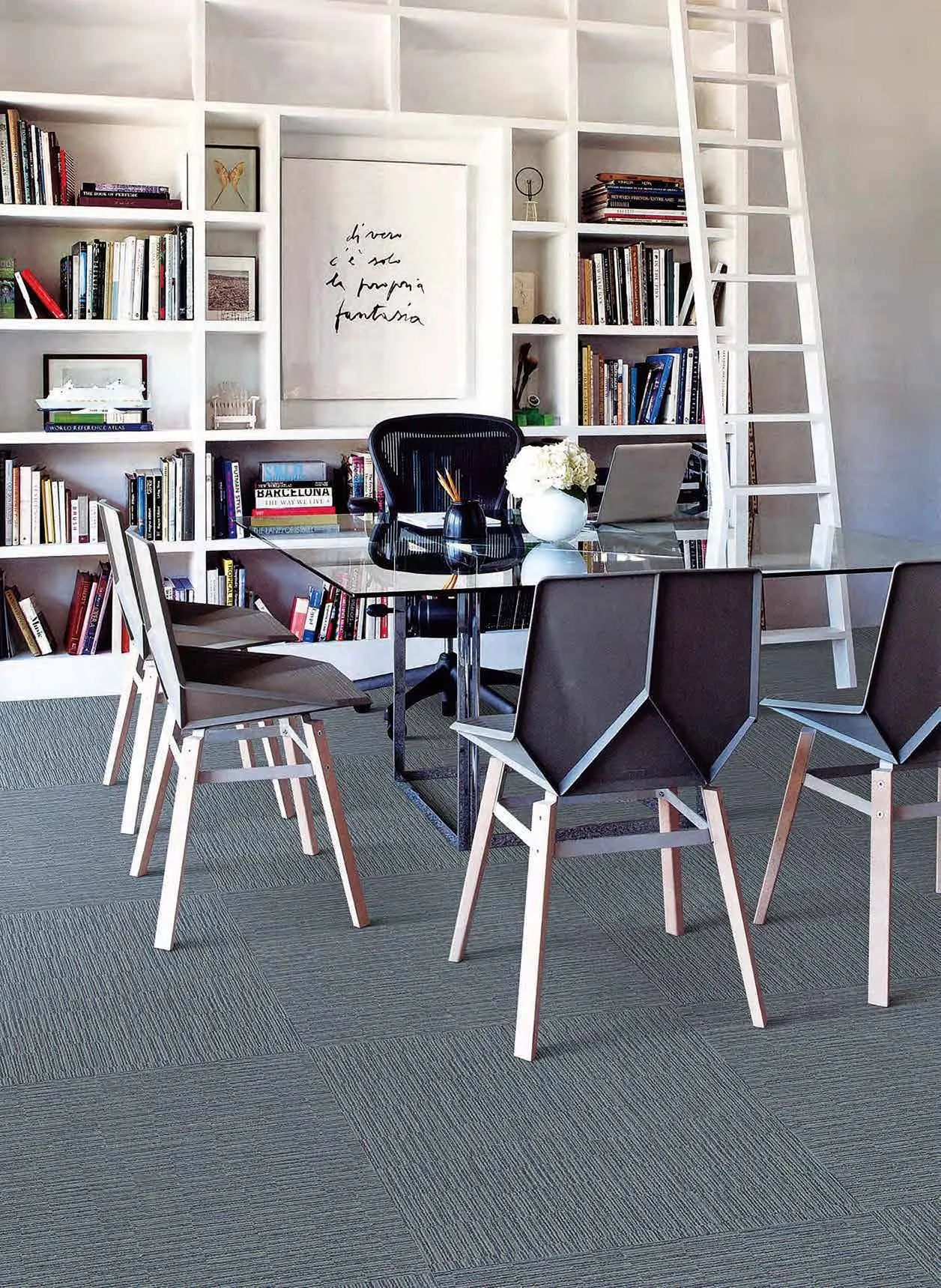 Flocked flooring for Workplace & Office