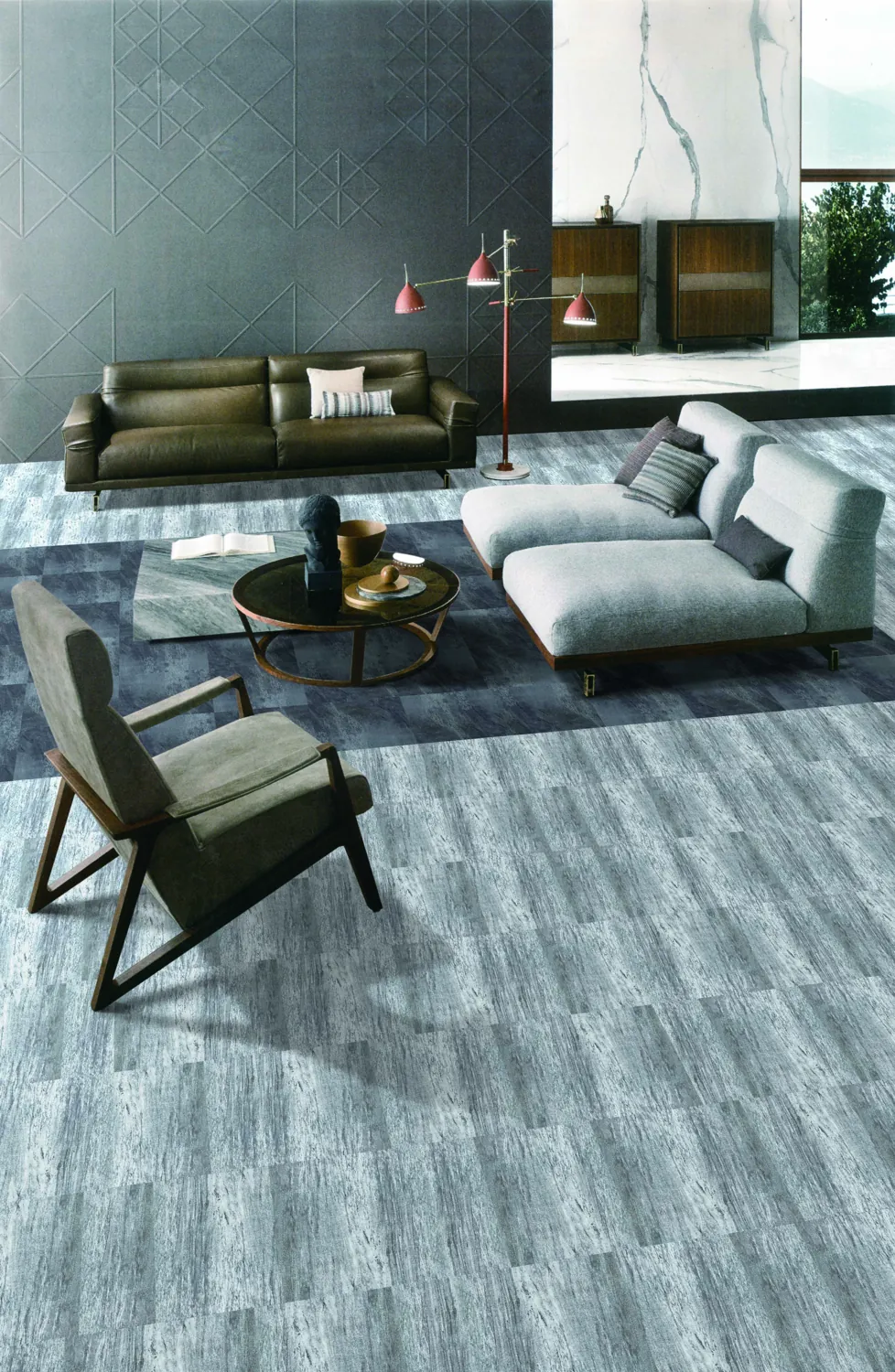 Florence flocked flooring